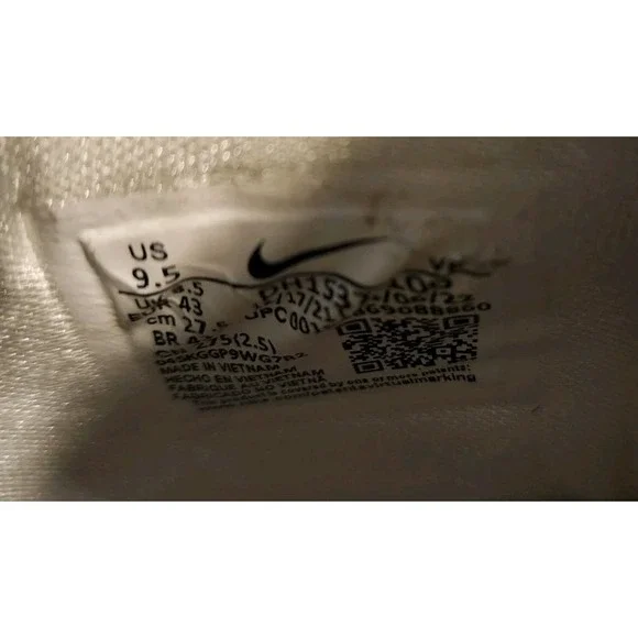 Nike Cosmic Unity 2 'Coconut Milk Black Atmosphere' DH1537-100 Men's Size 9.5 - Picture 10 of 11